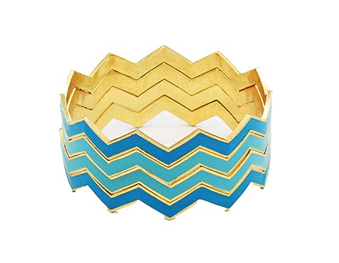 fashion4uWomen Stylish Exclusive Textured Colorful Bangle Collection, Indian Bollywood Alloy Metal, Colorful Designer Jewelry Bangle Bracelet Set, Bangle Bracelets Set for Women.