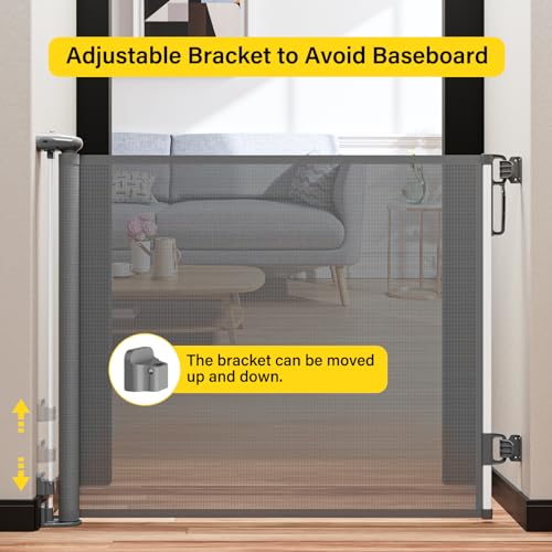 Retractable-Baby-Gates-for-Stairs-Dog-Gates-for-Doorways-Mesh-Baby-Gate-Extends-to-54-Wide-34-Tall-Pet-Gate-Indoor-Use-for-Hallways-Porch-Patio-Outdoor-Gray