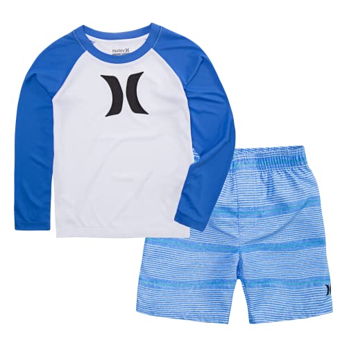 Review de Mesas de Actividades Creativas para Niños que puedes comprar esta semana. 27 Hurley Conjunto de Traje de baño de 2 Piezas para niño, Fuente Azul, 12 Meses