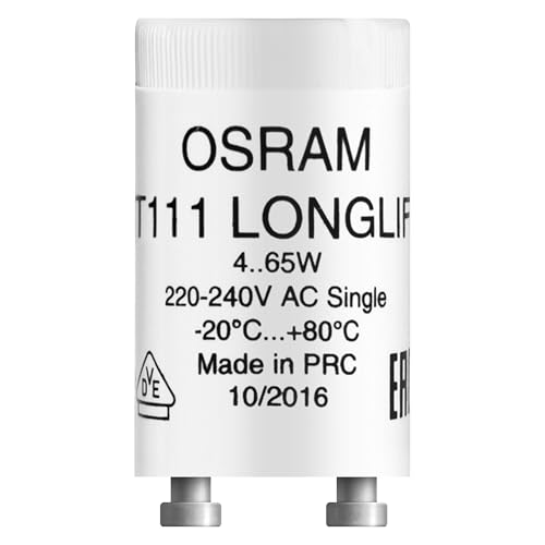 Osram Longlife für 4-65 W Leuchtstoffröhre Starter ST111 3er Pack