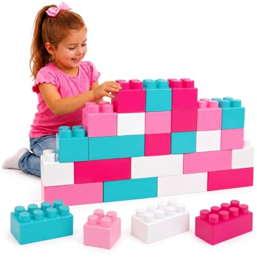 Liberty Imports 24 PCS Giant Interlocking Building Blocks for Toddlers