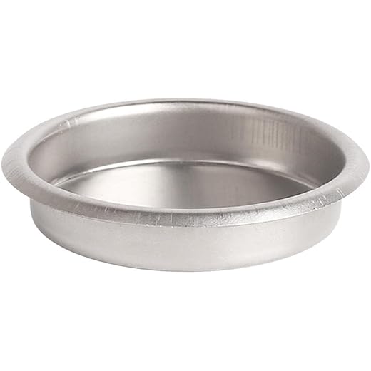 UJEAVETTE Stainless Steel Coffee Filters Replacement for Espresso Machines Blind Bowls