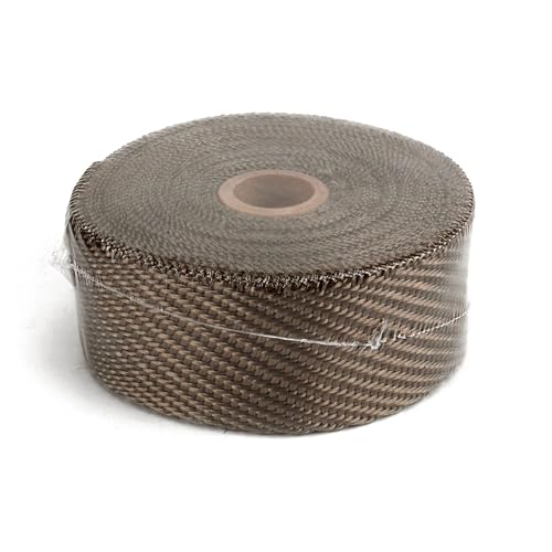 Design Engineering 010134 Titanium 4" x 100' Exhaust Heat Wrap with LR Technology