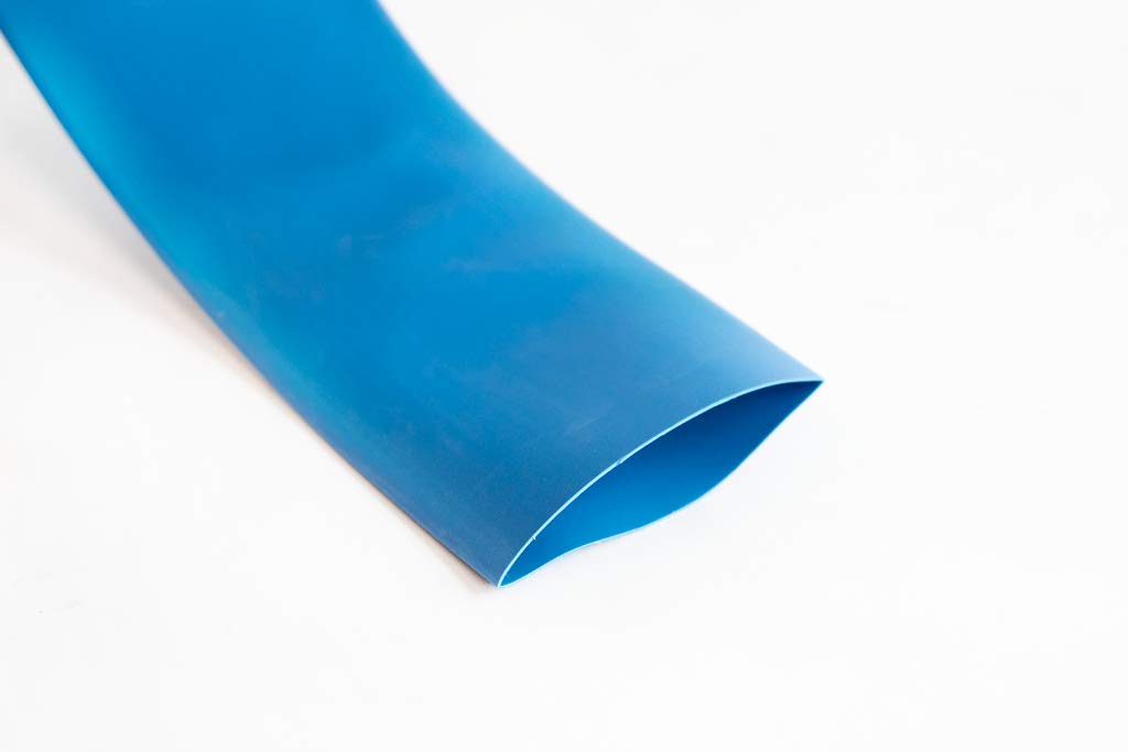 Hilltop Blue Heat Shrink Tubing Hsp1 Flame Retardant 38.1Mm I.d / 19.0Mm I.d - Various Colours (1 Mtr, )