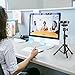 BILIONE Webcam Tripod Stand, for Webcam C920 C922 C930e C920S C920 C615 C960 C920x, Extendable Stand for Desk, Lightweight Mini Webcam Tripod with 1/4