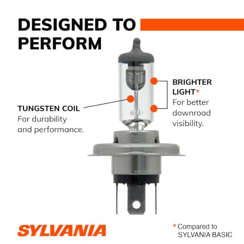 SYLVANIA 9003 XtraVision Halogen Headlight Bulbs — High/Low Beam, 2-Pack - Image 6