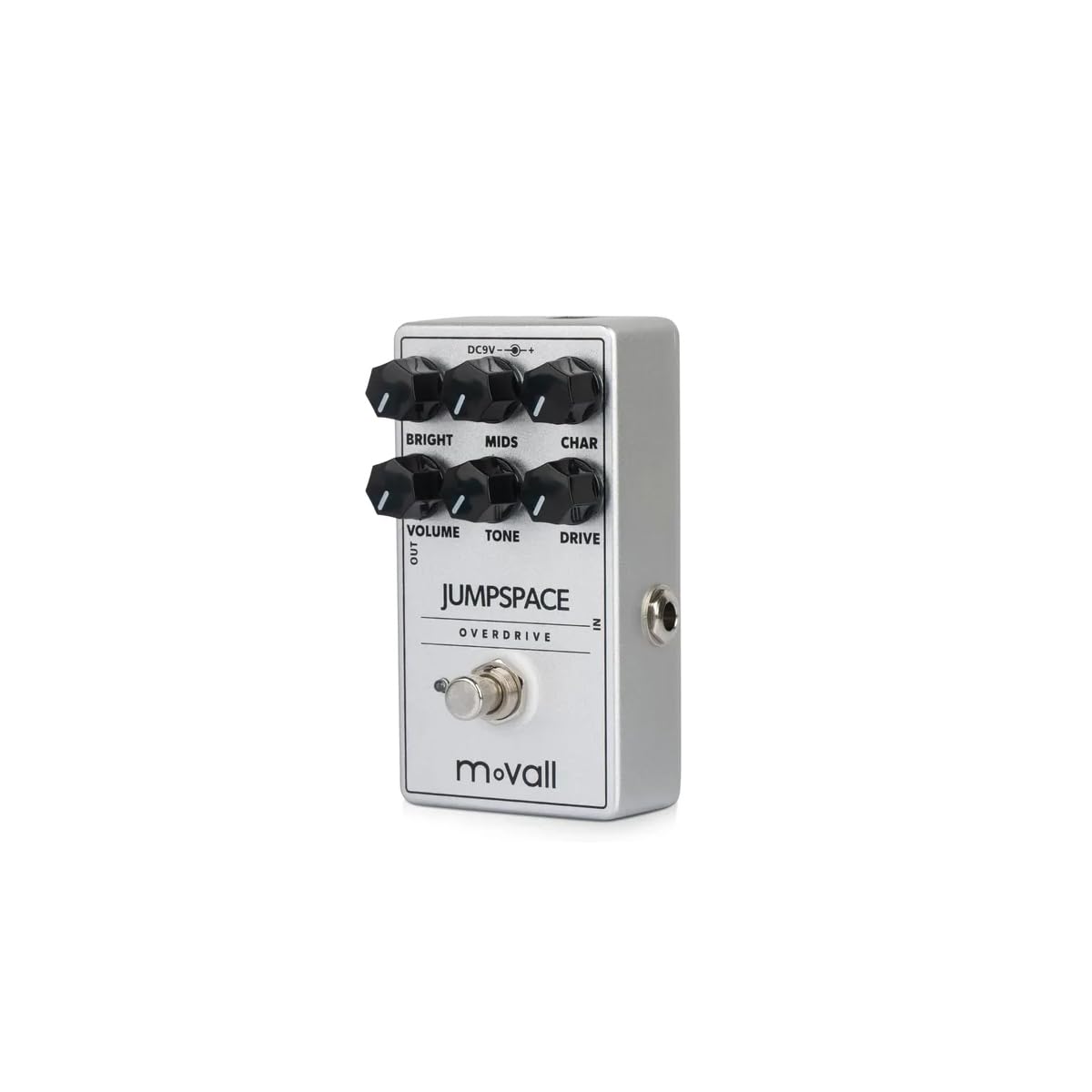 MP-106 Jump Space Overdrive Pédale de guitare – Gain élevé, compacte, True Bypass