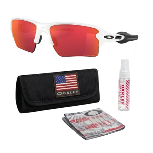 Image of Oakley FLAK 2.0 XL OO9188 Rectangle Shape Sunglasses With Official Eyewear Kit