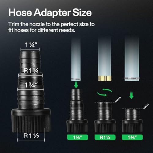 VIVOSUN 4500 GPH Submersible Water Pump, 220W Pond Pump, Ultra Quiet Aquarium Pump with 19FT. Lift Height for Pond Waterfall, Fish Tank, Statuary, or Hydroponics