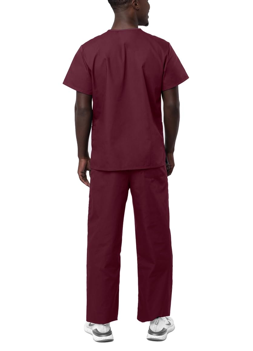 Adar Universal - Conjunto de uniforme médico unisex con cordón