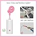 Kusamue ABS Balloon Pump Electric Air Pump for Long Balloon Inflator Blower Machine for Birthday Party Celebration Balloons Decorations for Twisty Animal Balloons(Pink)