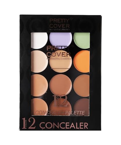 Image of Multi-Shade Concealer Palette - Blends to Cover Acne, Redness & Imperfections with a Natural Finish (Shade 1)