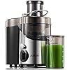 Juicer Machines, Juilist 3" Wide Mouth Juicer Extractor, for Vegetable and Fruit with 3-Speed Setting, 400W Motor, Easy to Clean, BPA Free