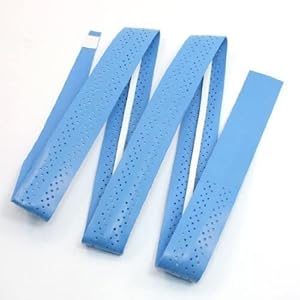 GIVBRO Tennis Badminton Racket Grip voor Anti-slip en Absorberende Grip Badminton Tennis Racket Zweet Absorberend Blauw Foam Grip Tape