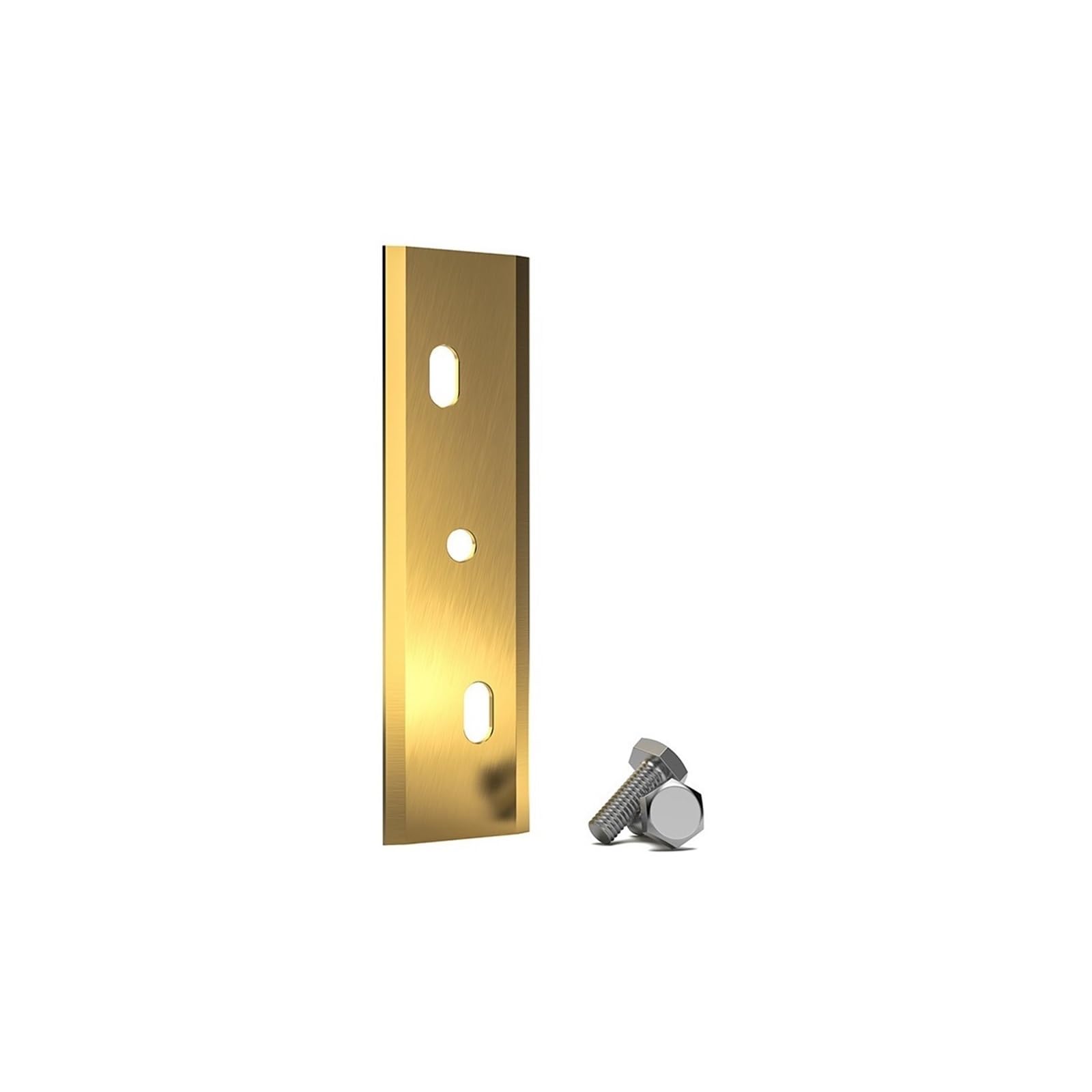 Genérico Cuchillas de Repuesto for Robot cortacésped, compatibles con ALK0, cortacésped Inteligente, Cuchillas de Corte afiladas Resistentes al Desgaste, diseño de instalación rápida(9pcs: Golden)
