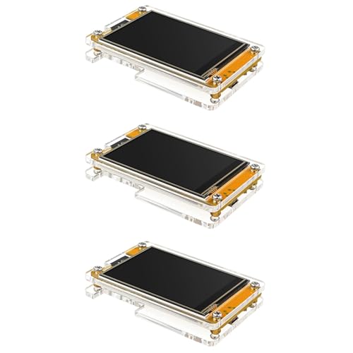 MARALANG 3X Acrylic Case for 2.8 Inch Display Screen ESP32 Development Board LCD TFT Module with Touch WROOM Protective Shell, Transparent, 750146345
