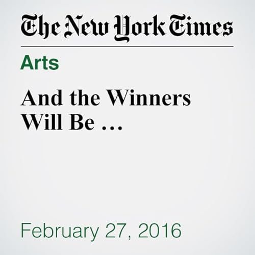 And the Winners Will Be &hellip; cover art