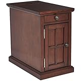 Ball & Cast Accent End Table 23 Inch Height Dark Brown Set of 1