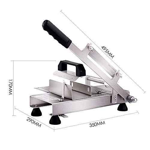 Haushaltshandbuch Gefrorenes Fleisch Rindfleisch Lamm Hammel Roll Fleischschneider Fleischhobel – Bild 3
