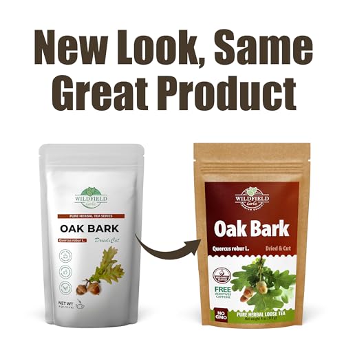Image of 4 oz. Oak Bark Tea Tree Bark Herbs Сascara (Cortex Quercus) - 113g Herb Tea Corteza De Roble