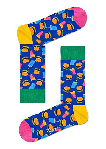 Happy Socks 4-Pack Junk Food Box, Colorful and Fun, Socks for Men and Women, Multicolor (9-11)3