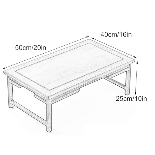 Table basse japonaise compacte pour optimiser l'espace des petits salons - 4