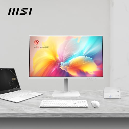 Monitor MSI Modern MD272QXPW 27" WQHD 100Hz USB-C Blanco - Imagen 5