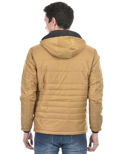 Image of Numero Uno Men's Autumn Gold Puffer Jacket