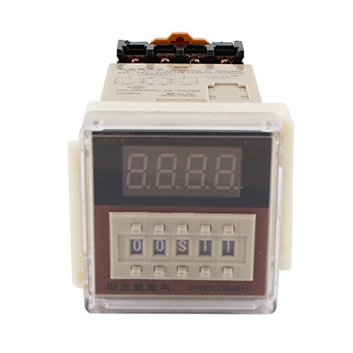 Temporizador digital DH48S-2Z con pantalla LCD y amplio rango de tiempo 380V