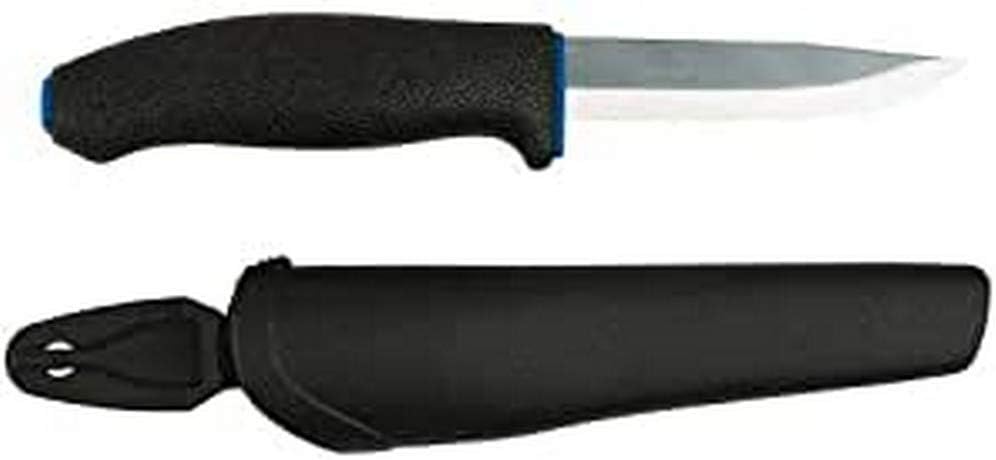 Mora Unisex 746 Stainless Steel Bushcraft Knife, Black,