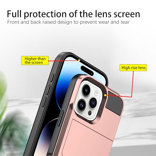 Coque iPhone 14 Pro protège écran brisé et range vos cartes bancaires en sécurité - 5