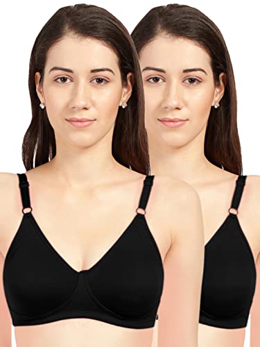 Image of SONARI Olivia Womens Non Padded Tshirt Bra | Wire Free, Adjustable Straps, Hook & Eye Closure, Soft & Stretchable, Cotton Material and Moderate Coverage, Handwash Only