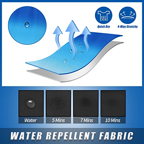 Image of Boys Swim Trunks with Boxer Brief Liner Compression Anti Chafe Swimming Shorts Stretchy UPF Quick Dry Swimsuit