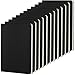ZCZN A5 Lined Notebooks, 12 Pack Ruled Notepad, Black Kraft Cover Travel Journal for School, Work & Notes