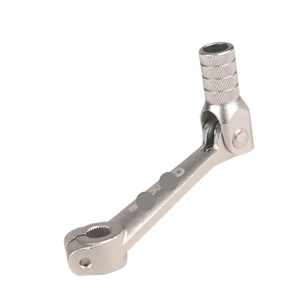 Uuipip Silver Motorcycle Gear Shift Lever For T2 T4 T4l Atv Gear Lever Motorcycle Folding Gear Shift Lever Gear Shift Lever Foot-Operated Shifter