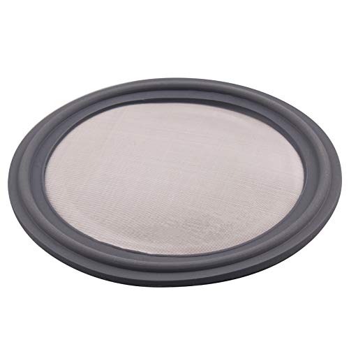 Image of DERNORD 2.5 inch FKM Sanitary Gasket w /Stainless Screen - Tri Clamp Clover (625 Mesh)