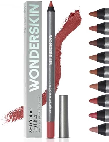 Wonderskin Lipliner Pencil - 360 Contour Lipliner, Longwear, Waterproof