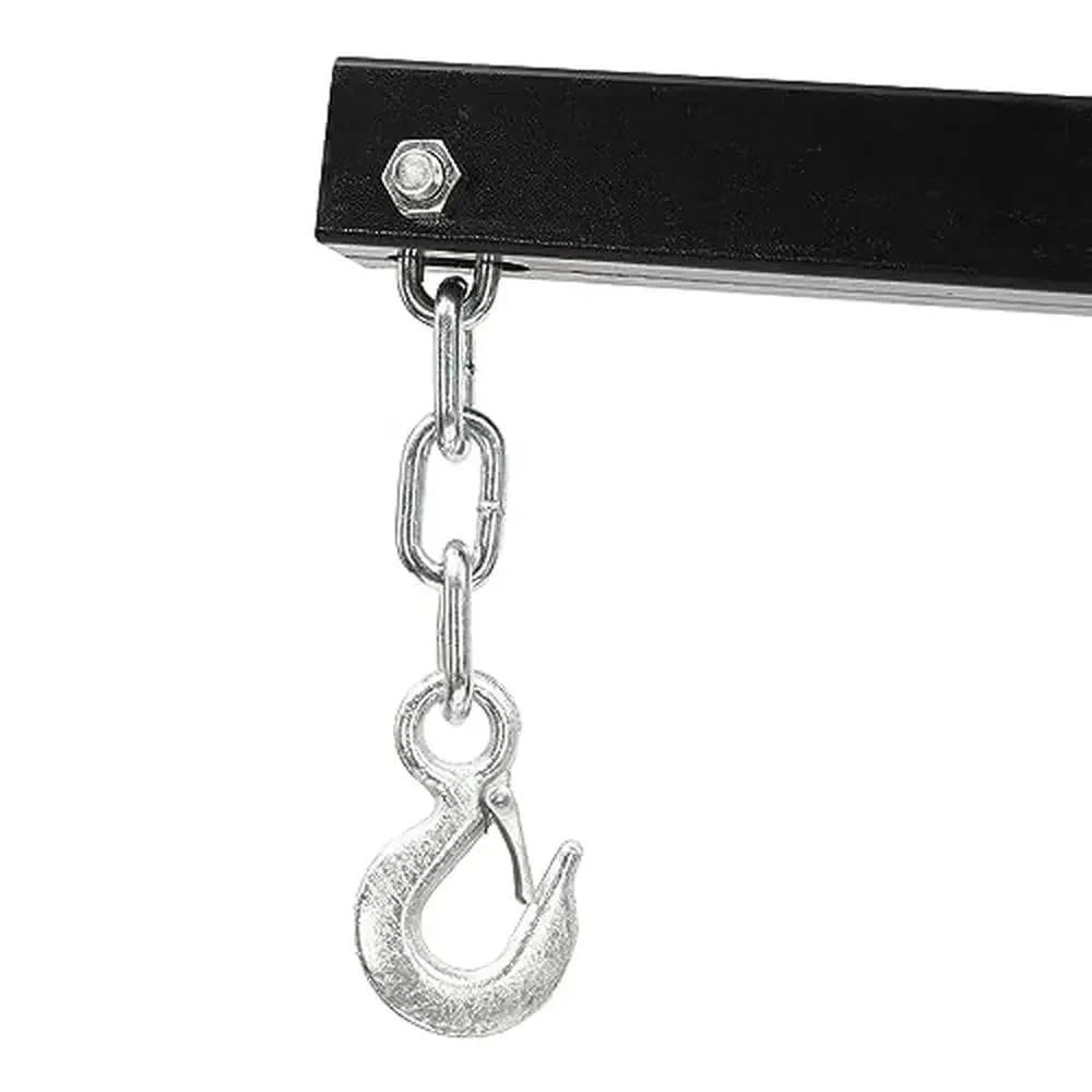 SDdPulse Herramienta de elevación plegable de 2 toneladas, de acero al carbono, hidráulica, para taller, grúa, recogedor de cerezas, grúa, elevación de 4400 libras, polipastos eléctricos