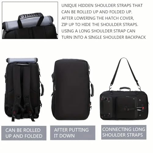 Mochila de senderismo impermeable 35L para hombre miniatura 4