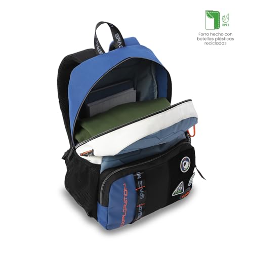 Mochila escolar mediana de 18L TOTTO resistente para proteger libros y material escolar 5