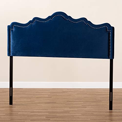 Baxton Studio Headboards, Queen, Royal Blue #TOP1