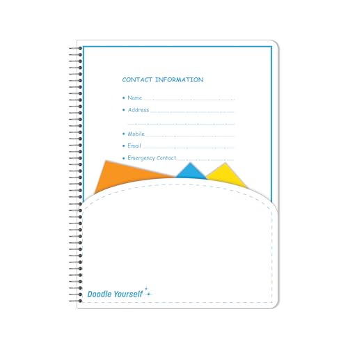 Image of Apsara 5 Subject Spiral Notebook, 506 Pages, Pack of 1, Single Line, 60 GSM - 29.7 cm x 21 cm, Soft Cover Notebook for School, College Students, Exam Preparation & Professionals, Design May Vary