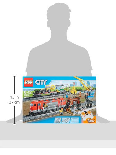 City 60098 Treno Trasporto Pesante 6-12 Anni - Lego - Immagine 5
