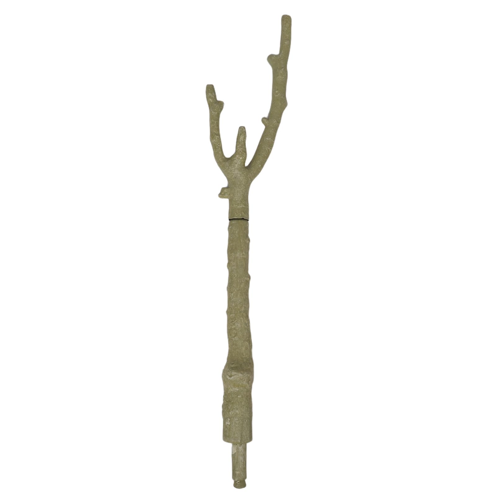 TEHAUX Rama Artificial sin Hojas de Plástico de 91cm Textura de Madera
