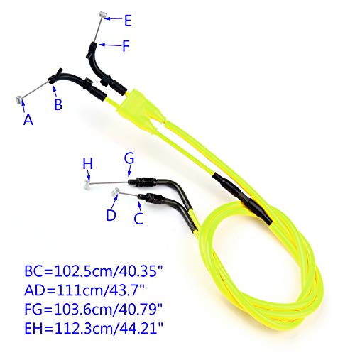 Bruce & Shark Moto Cavo acceleratore per Ya-maha