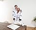 Star Wars Stormtrooper Hooded White Cotton Bath Robe, one size fits most