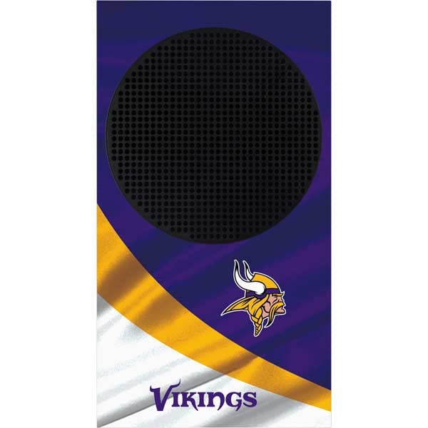Skinit Decal Gaming Skin Compatible with Xbox Series S Bundle - Officially Licensed NFL Minnesota Vikings Design