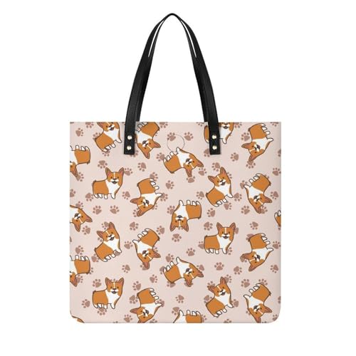 Sac à bandoulière Corgi Rose compagnon idéal pour vos voyages