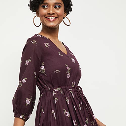 Image of Max Women's Rayon Shirt Maxi Dress