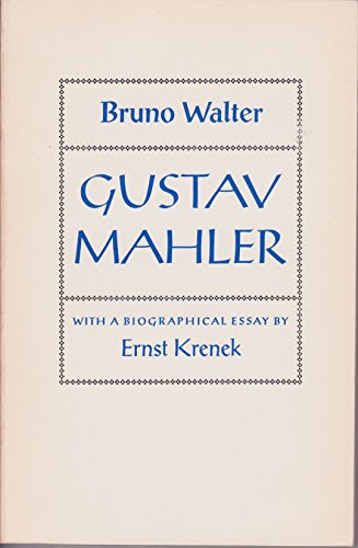Gustav Mahler 0844300357 Book Cover
